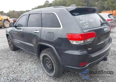 2014 Jeep Grand Cherokee Overland z USA, uszkodzony, nr VIN 1C4RJECTXEC330841